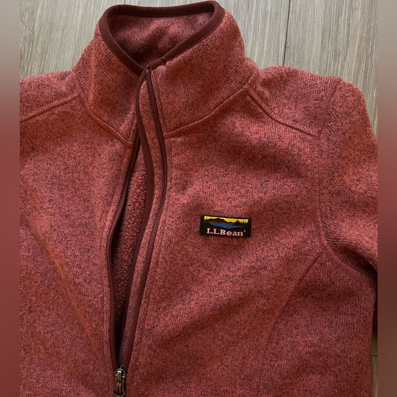 L.L. Bean Women's Maroon Ski Jacket XS - Picture 3 of 6